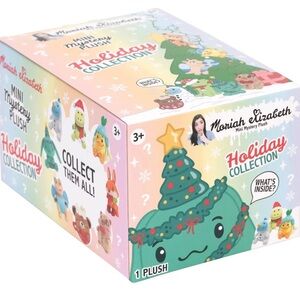 Sarah Elizabeth Holiday Plush Box - Green and Red